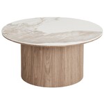 House Nordic Athens Ronde Salontafel Keramiek House Nordic Athens Ronde Salontafel Keramiek