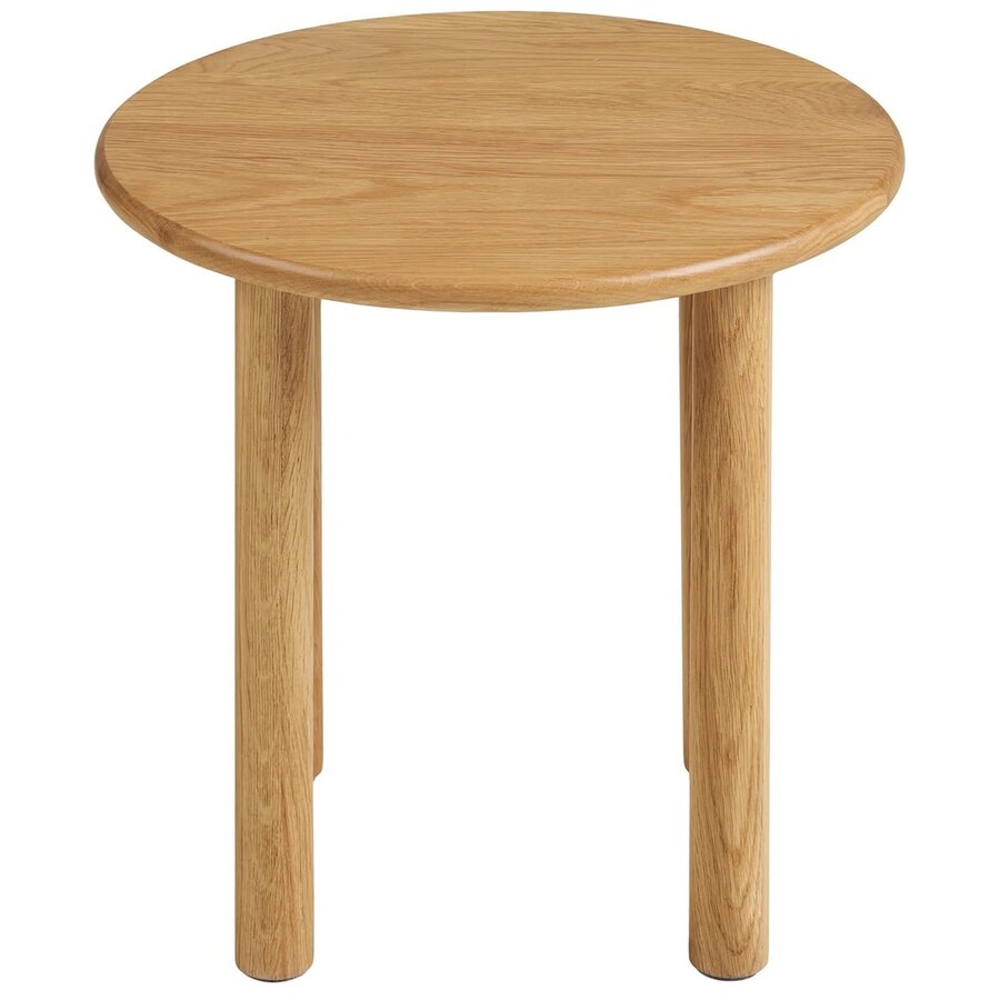 Jena Eiken Bijzettafel Rond