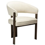 Dan Form Duct Beige Bouclé Armstoel