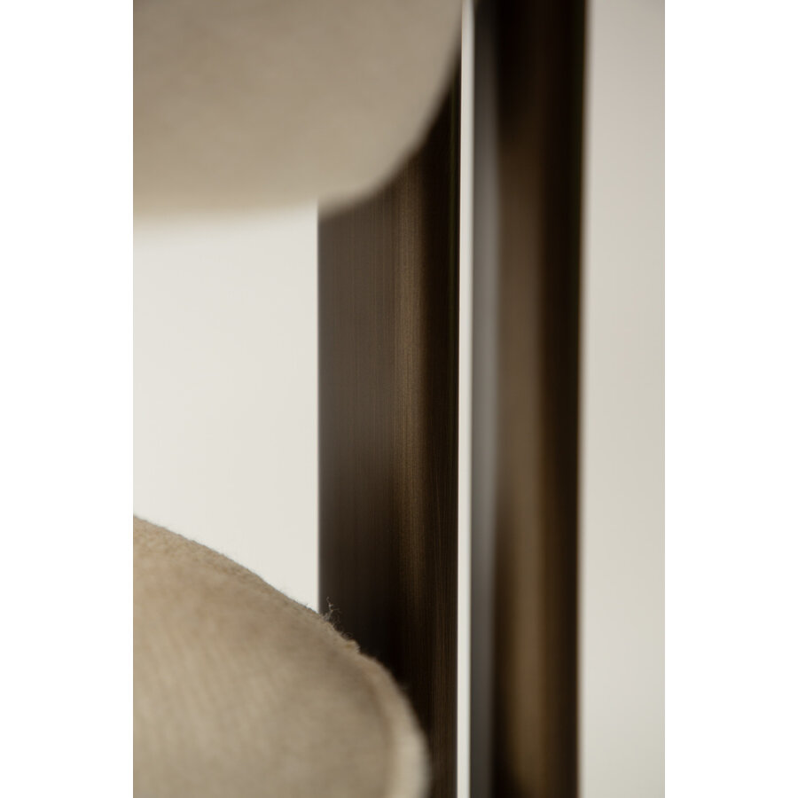 Duct Beige Bouclé Armstoel