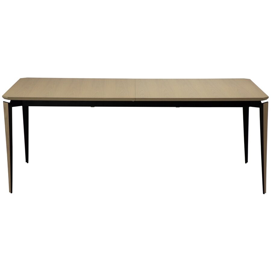Edge Blank Eiken Eettafel Uitschuifbaar