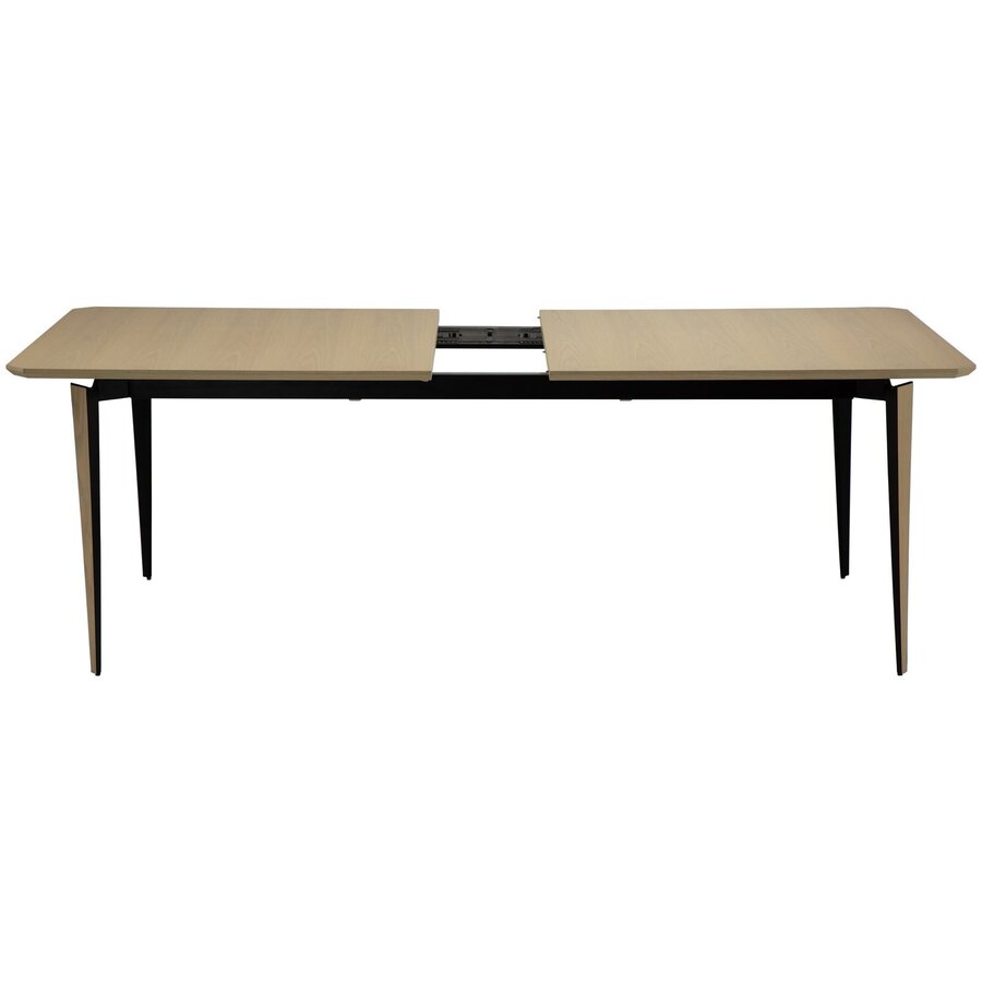 Edge Blank Eiken Eettafel Uitschuifbaar