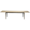 Edge Blank Eiken Eettafel Uitschuifbaar