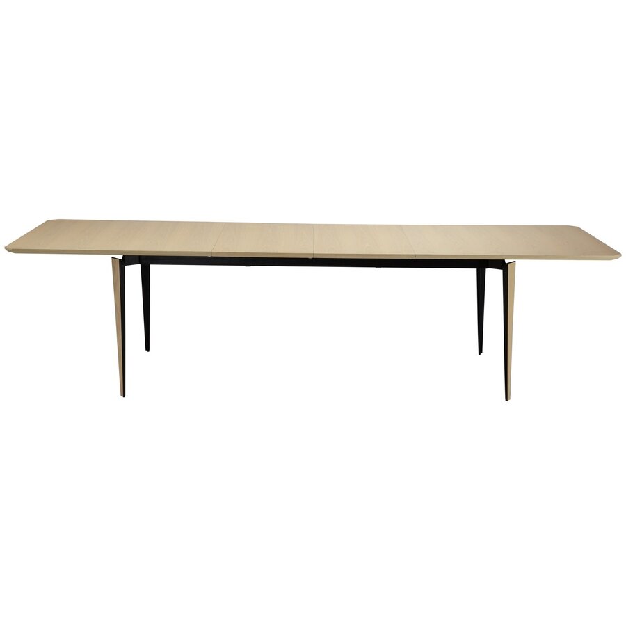 Edge Blank Eiken Eettafel Uitschuifbaar