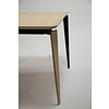 Edge Blank Eiken Eettafel Uitschuifbaar