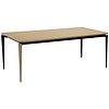 Edge Blank Eiken Eettafel Uitschuifbaar