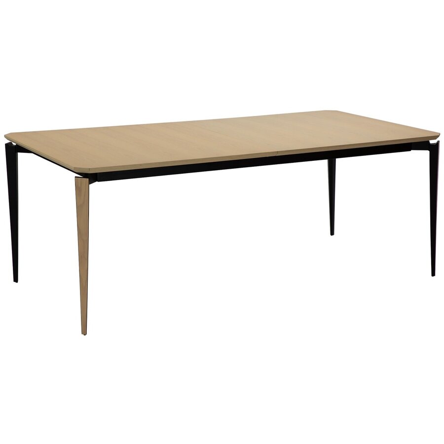 Edge Blank Eiken Eettafel Uitschuifbaar