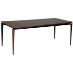 Dan Form Edge Walnoot Eettafel Uitschuifbaar