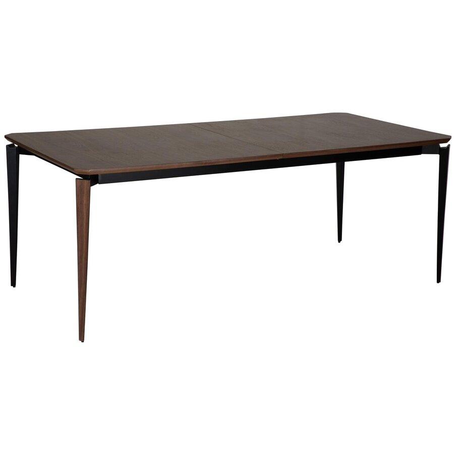 Edge Walnoot Eettafel Uitschuifbaar