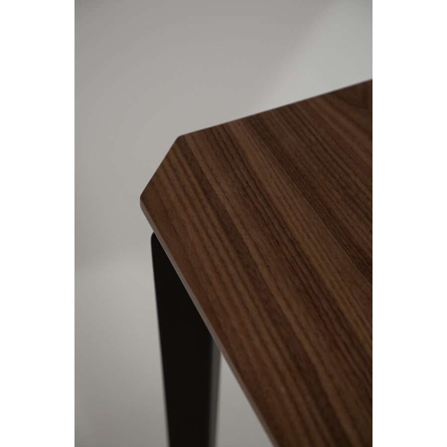 Edge Walnoot Eettafel Uitschuifbaar