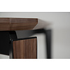 Edge Walnoot Eettafel Uitschuifbaar