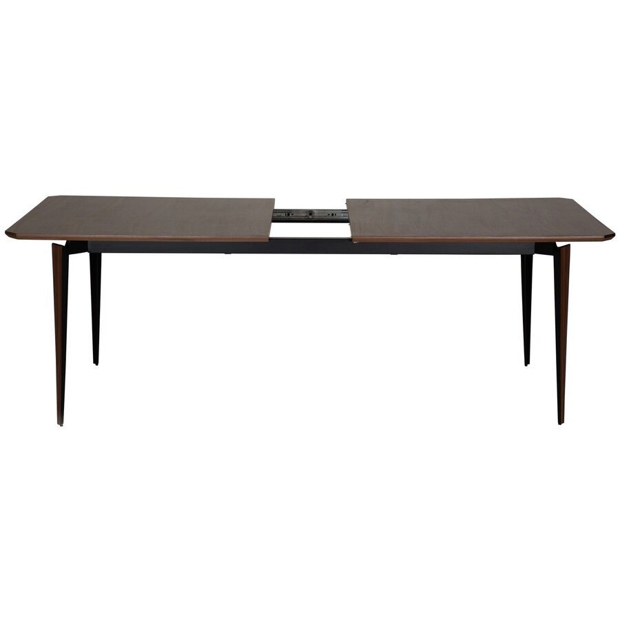 Edge Walnoot Eettafel Uitschuifbaar