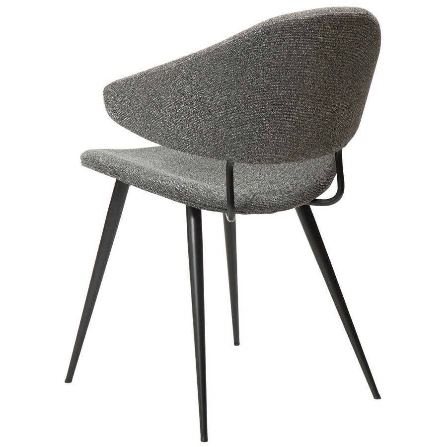 Napoleon Eetkamerstoel Grijs Bouclé Napoleon Eetkamerstoel Grijs Bouclé