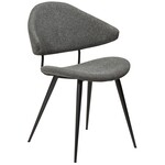 Dan Form Napoleon Eetkamerstoel Grijs Bouclé Dan Form Napoleon Eetkamerstoel Grijs Bouclé