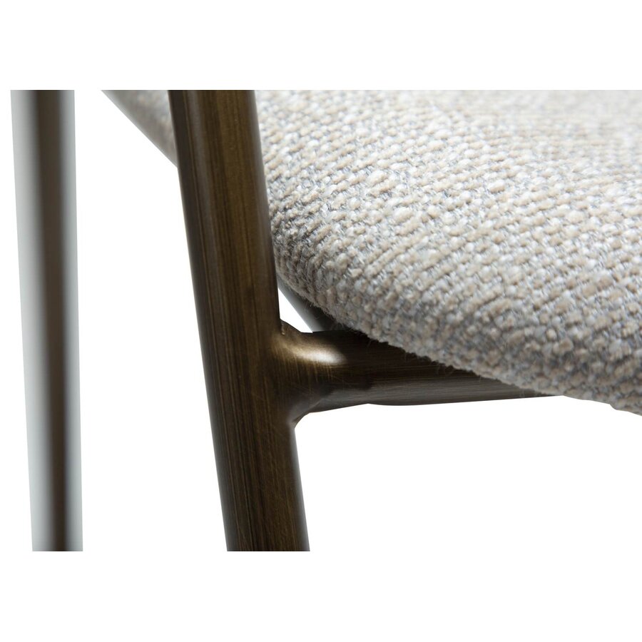 Zed Cashmere Bouclé Eetkamerstoel