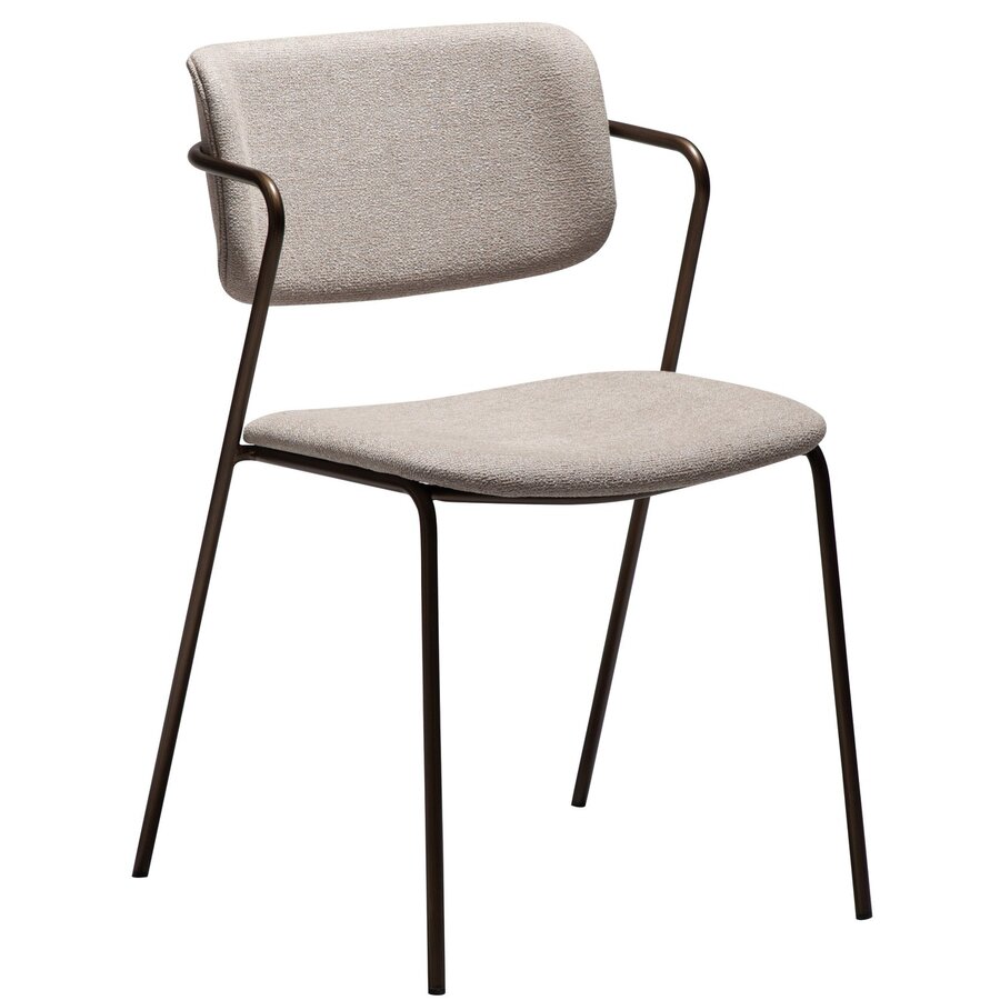 Zed Cashmere Bouclé Eetkamerstoel