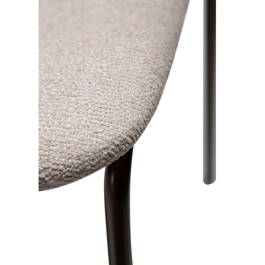 Zed Cashmere Bouclé Eetkamerstoel