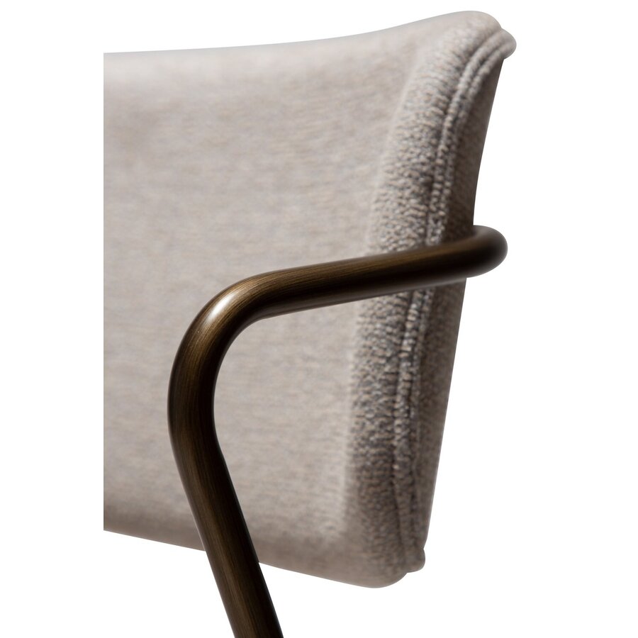 Zed Cashmere Bouclé Eetkamerstoel