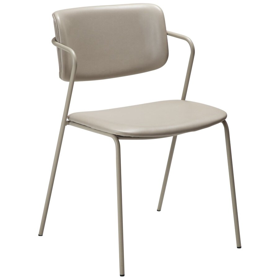 Zed Eetkamerstoel Cashmere Kunstleer Zed Eetkamerstoel Cashmere Kunstleer