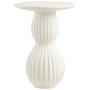 House Nordic Newtown Ronde Bijzettafel Wit