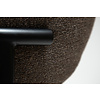 Duct Bruin Bouclé Eetkamerstoel