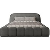 Orlando 200 x 200 cm Gestoffeerd Bed Donkergrijs