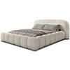 Orlando 140 x 200 cm Gestoffeerd Bed Beige
