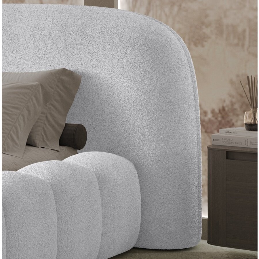 Orlando 140 x 200 cm Gestoffeerd Bed Naturel Orlando 140 x 200 cm Gestoffeerd Bed Naturel