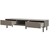 Corner TV-meubel 2-Deuren en Kubus Donker Taupe Corner TV-meubel 2-Deuren en Kubus Donker Taupe