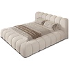 Aurora 160 x 200 cm Gestoffeerd Bed Pearl Aurora 160 x 200 cm Gestoffeerd Bed Pearl