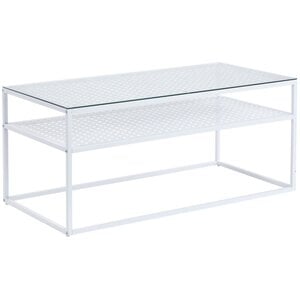 Sky Style Amar Glazen Salontafel Wit