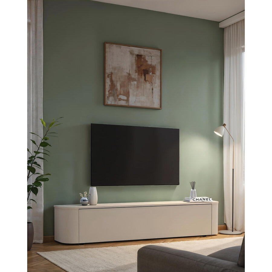 Lido Cashmere TV Meubel met Klep