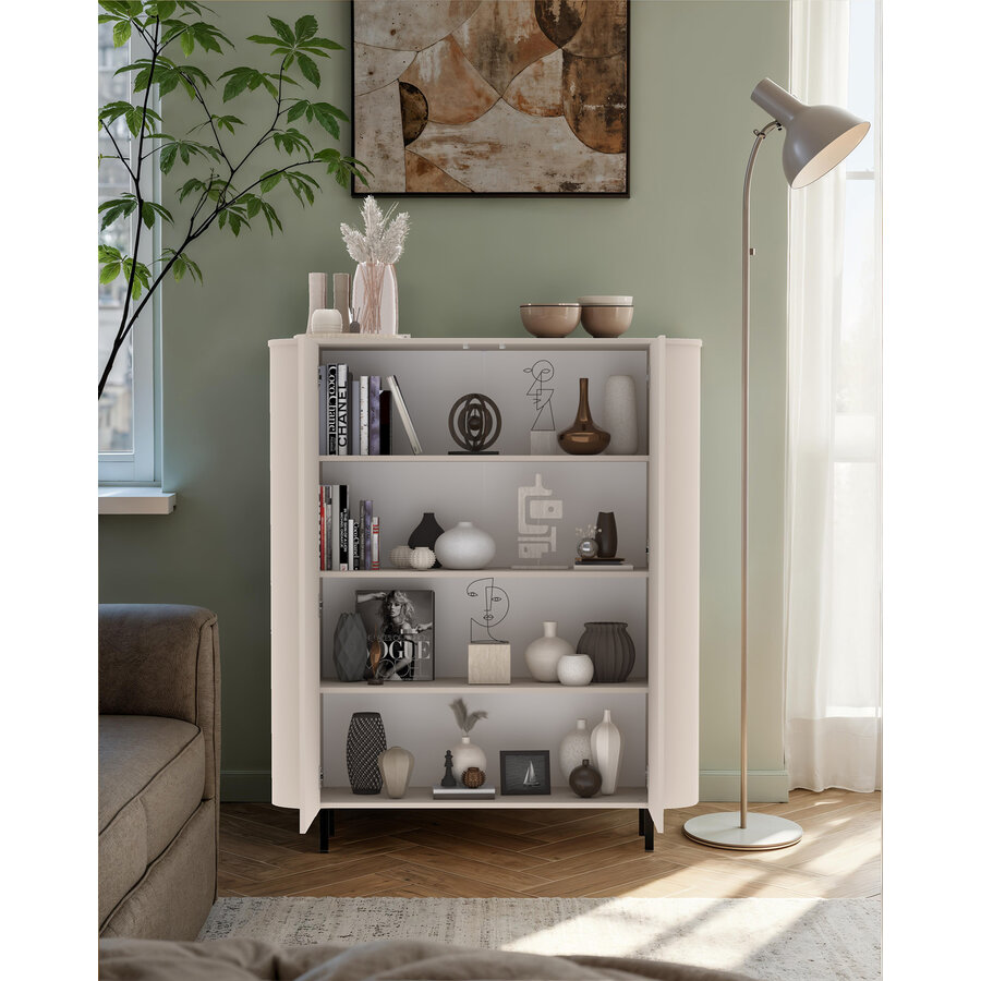 Lido Cashmere Opbergkast met 2-Deuren