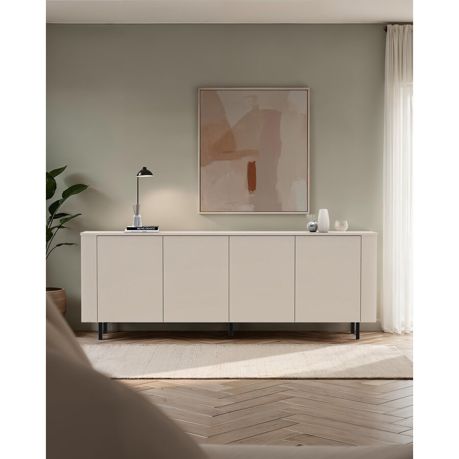 Lido Cashmere Dressoir met 4-Deuren