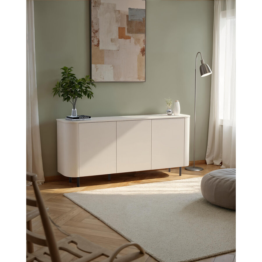 Lido Cashmere Dressoir met 3-Deuren