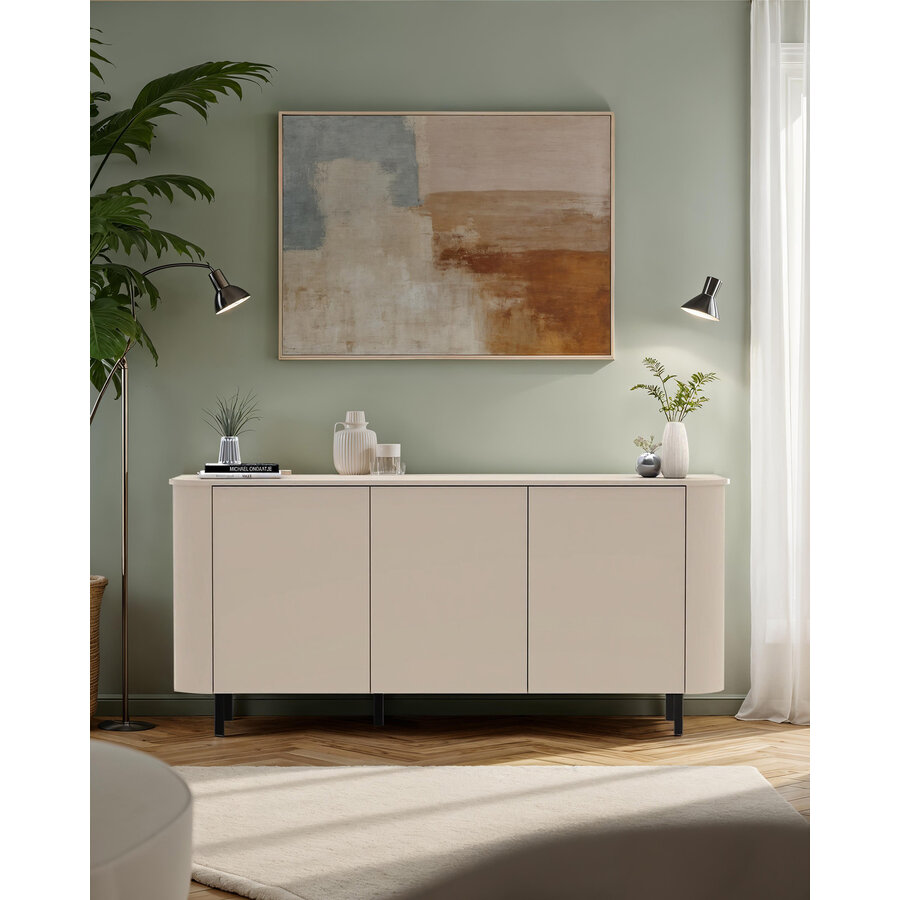 Lido Cashmere Dressoir met 3-Deuren