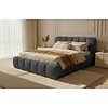 Boston Slim 160 x 200 cm Gestoffeerd Bed Donkergrijs