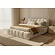 Boston Slim 180 x 200 cm Gestoffeerd Bed Beige