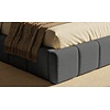 Orlando Slim 160 x 200 cm Gestoffeerd Bed Donkergrijs