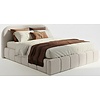 Orlando Slim 200 x 200 cm Gestoffeerd Bed Beige