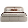 Orlando Slim 140 x 200 cm Gestoffeerd Bed Beige