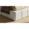 Orlando Slim 180 x 200 cm Gestoffeerd Bed Naturel