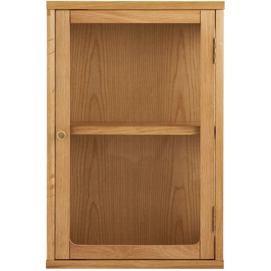 Zamora Eiken / Glas Wandkast