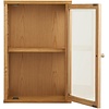 Zamora Eiken / Glas Wandkast
