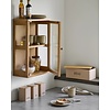 Zamora Eiken / Glas Wandkast