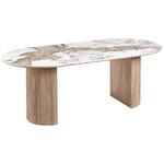 House Nordic Athens Ovale Eettafel Keramiek 210 cm