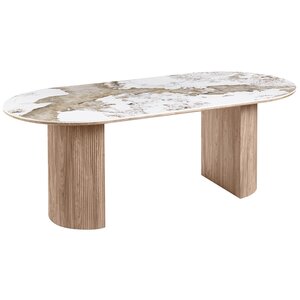 House Nordic Athens Ovale Eettafel Keramiek 210 cm