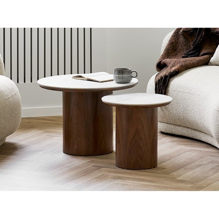 Noli Ronde Salontafel Keramiek