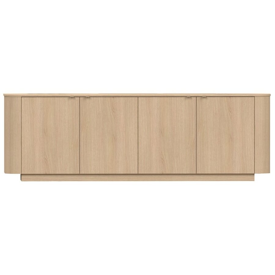 Adriatico Blank Eiken Dressoir 4-Deuren