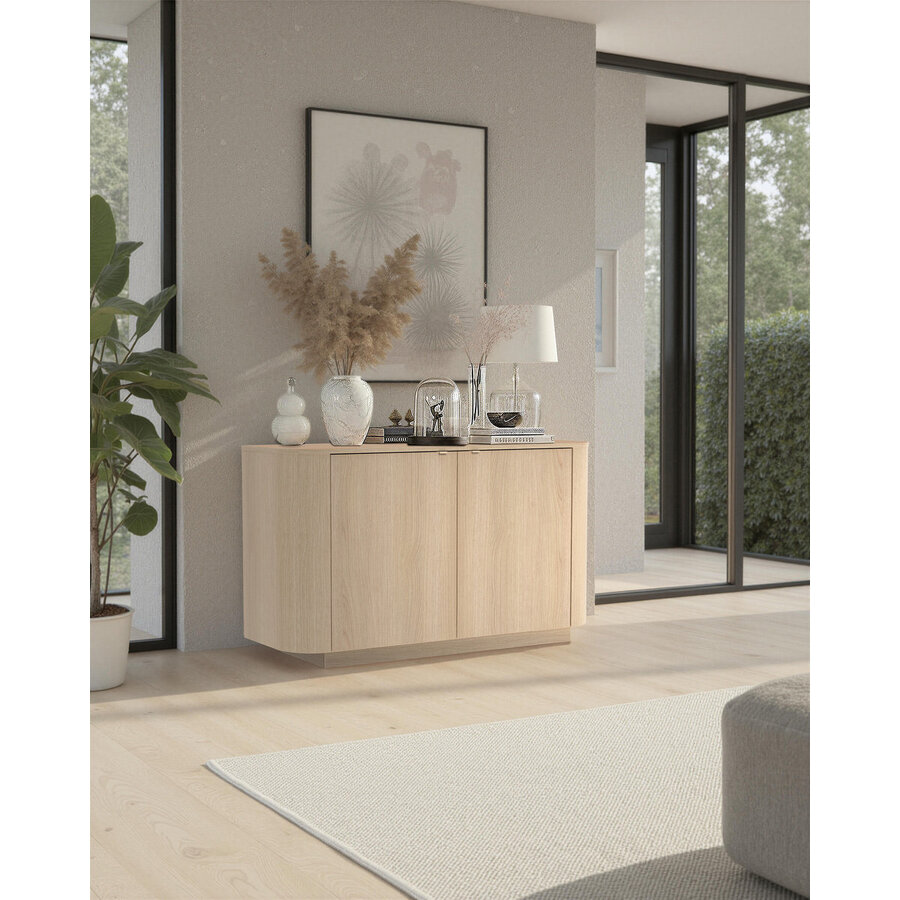 Adriatico Blank Eiken Dressoir 2-Deuren